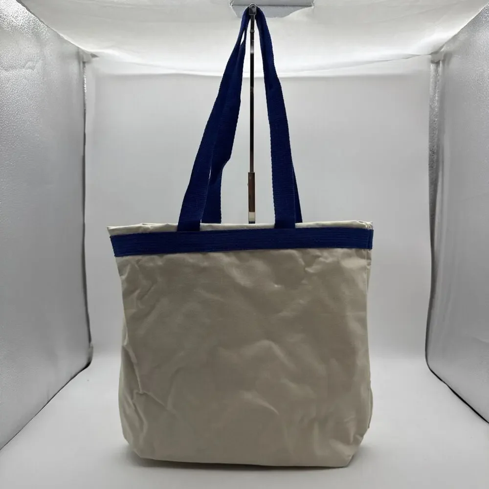 VTG The Disney Channel Mickey Minnie Mouse Donald Duck 1984 Tote Bag 80s